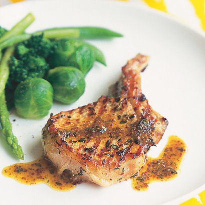 IHoney Mustard Pork Chops